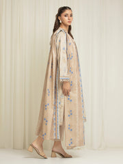 edenrobe Allure Lawn Unstitched Printed 3Pc Suit EWU6A1-36589