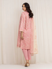 edenrobe Allure Lawn Unstitched Printed 3Pc Suit EWU6A1-36593