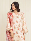 edenrobe Allure Lawn Unstitched Printed 3Pc Suit EWU6A1-36594