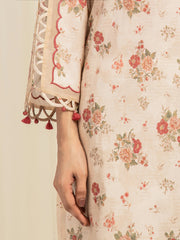 edenrobe Allure Lawn Unstitched Printed 3Pc Suit EWU6A1-36594
