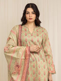 edenrobe Allure Lawn Unstitched Printed 3Pc Suit EWU6A1-36595