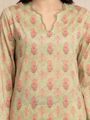 edenrobe Allure Lawn Unstitched Printed 3Pc Suit EWU6A1-36595