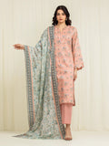 edenrobe Allure Lawn Unstitched Printed 3Pc Suit EWU6A1-36596