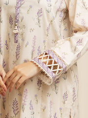 edenrobe Allure Lawn Unstitched Printed 3Pc Suit EWU6A1-36598