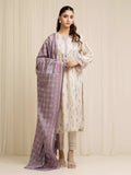 edenrobe Allure Lawn Unstitched Printed 3Pc Suit EWU6A1-36598