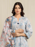 edenrobe Allure Lawn Unstitched Printed 3Pc Suit EWU6A1-36600