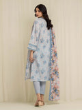 edenrobe Allure Lawn Unstitched Printed 3Pc Suit EWU6A1-36600