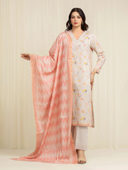edenrobe Allure Lawn Unstitched Printed 3Pc Suit EWU6A1-36601