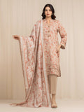 edenrobe Allure Lawn Unstitched Printed 3Pc Suit EWU6A1-36603