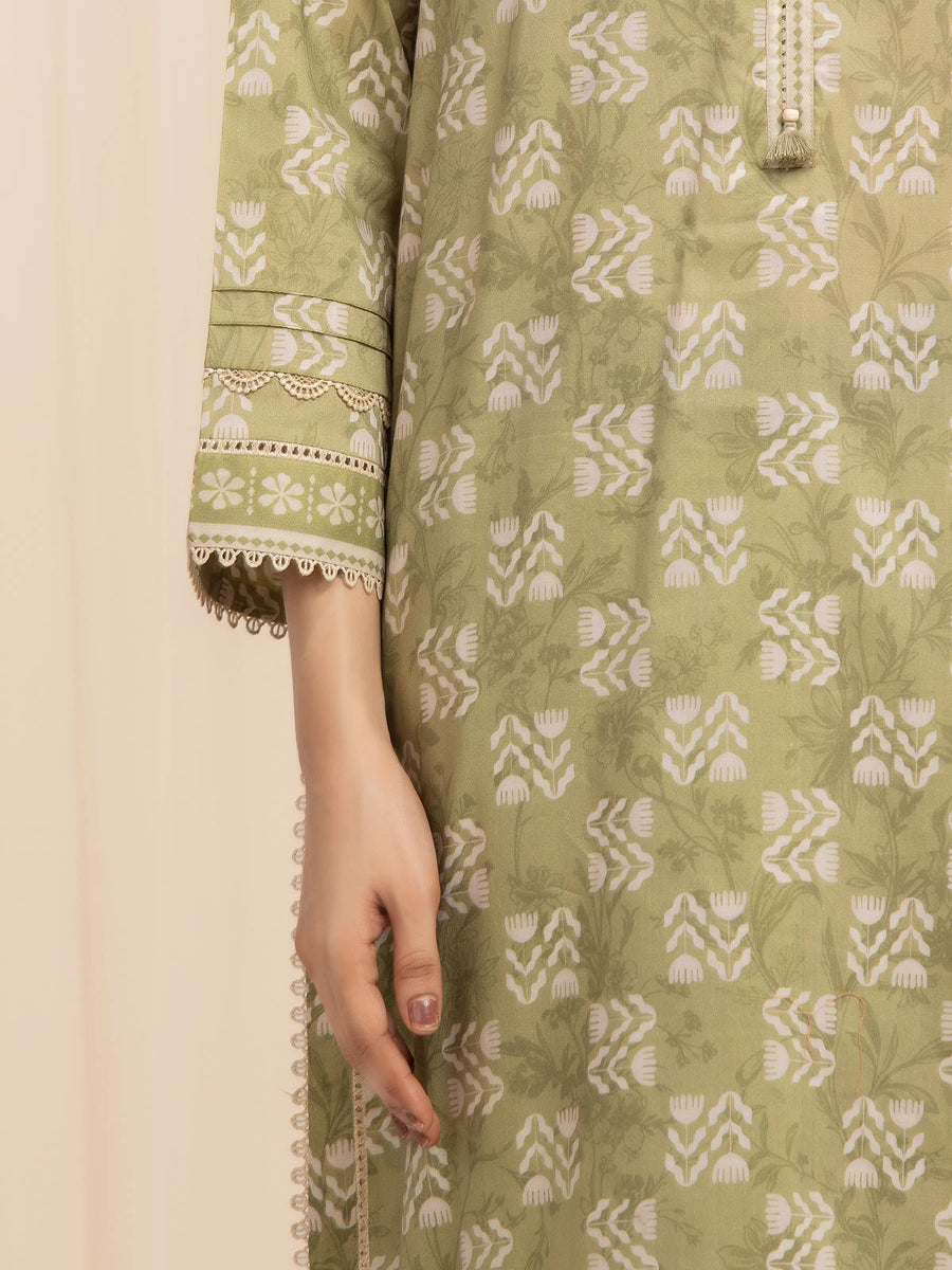 edenrobe Allure Lawn Unstitched Printed 3Pc Suit EWU6A1-36604