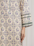 edenrobe Allure Lawn Unstitched Printed 3Pc Suit EWU6A1-36605