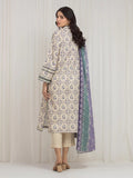 edenrobe Allure Lawn Unstitched Printed 3Pc Suit EWU6A1-36605