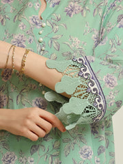 edenrobe Allure Lawn Unstitched Printed 3Pc Suit EWU6A1-36607