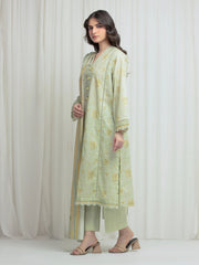 edenrobe Allure Lawn Unstitched Printed 3Pc Suit EWU6A1-36608