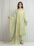 edenrobe Allure Lawn Unstitched Printed 3Pc Suit EWU6A1-36608
