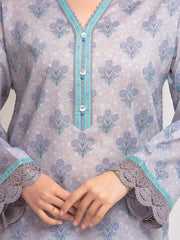 edenrobe Allure Lawn Unstitched Printed 3Pc Suit EWU6A1-36610