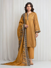 edenrobe Allure Lawn Unstitched Printed 3Pc Suit EWU6A1-36611