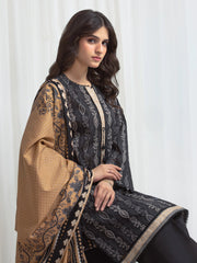 edenrobe Allure Lawn Unstitched Printed 3Pc Suit EWU6A1-36612