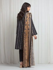 edenrobe Allure Lawn Unstitched Printed 3Pc Suit EWU6A1-36612