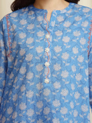 edenrobe Allure Lawn Unstitched Printed 3Pc Suit EWU6A1-36615
