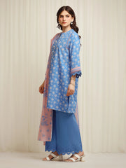 edenrobe Allure Lawn Unstitched Printed 3Pc Suit EWU6A1-36615