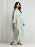 edenrobe Allure Lawn Unstitched Printed 3Pc Suit EWU6A1-36616