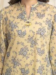 edenrobe Allure Lawn Unstitched Printed 3Pc Suit EWU6A1-36619