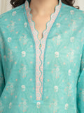 edenrobe Allure Lawn Unstitched Printed 3Pc Suit EWU6A1-36620