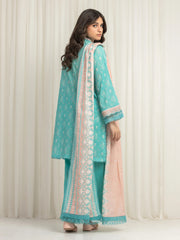 edenrobe Allure Lawn Unstitched Printed 3Pc Suit EWU6A1-36620