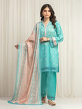 edenrobe Allure Lawn Unstitched Printed 3Pc Suit EWU6A1-36620