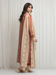 edenrobe Allure Lawn Unstitched Printed 3Pc Suit EWU6A1-36623