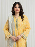 edenrobe Allure Lawn Unstitched Printed 3Pc Suit EWU6A1-36624