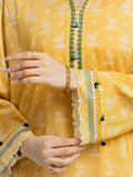 edenrobe Allure Lawn Unstitched Printed 3Pc Suit EWU6A1-36624