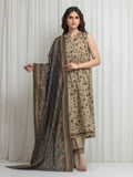 edenrobe Allure Lawn Unstitched Printed 3Pc Suit EWU6A1-36625