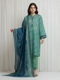 edenrobe Allure Lawn Unstitched Printed 3Pc Suit EWU6A1-36626