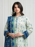 edenrobe Allure Lawn Unstitched Printed 3Pc Suit EWU6A1-36627