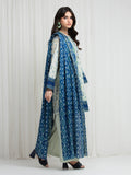 edenrobe Allure Lawn Unstitched Printed 3Pc Suit EWU6A1-36627