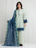 edenrobe Allure Lawn Unstitched Printed 3Pc Suit EWU6A1-36627