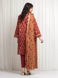 edenrobe Allure Lawn Unstitched Printed 3Pc Suit EWU6A1-36628