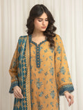 edenrobe Allure Lawn Unstitched Printed 3Pc Suit EWU6A1-36629