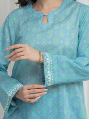 edenrobe Allure Lawn Unstitched Printed 3Pc Suit EWU6A1-36631