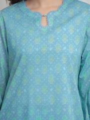 edenrobe Allure Lawn Unstitched Printed 3Pc Suit EWU6A1-36631