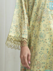 edenrobe Allure Lawn Unstitched Printed 3Pc Suit EWU6A1-36633