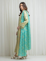 edenrobe Allure Lawn Unstitched Printed 3Pc Suit EWU6A1-36633