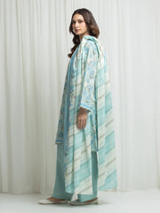 edenrobe Allure Lawn Unstitched Printed 3Pc Suit EWU6A1-36634
