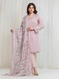 edenrobe Allure Lawn Unstitched Printed 3Pc Suit EWU6A1-36636