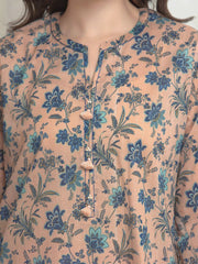 edenrobe Allure Lawn Unstitched Printed 3Pc Suit EWU6A1-36638