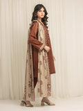 edenrobe Allure Lawn Unstitched Printed 3Pc Suit EWU6A1-36639