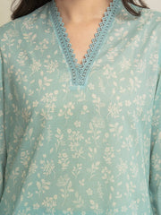 edenrobe Allure Lawn Unstitched Printed 3Pc Suit EWU6A1-36641