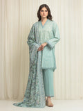 edenrobe Allure Lawn Unstitched Printed 3Pc Suit EWU6A1-36641